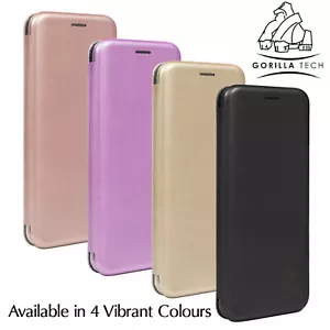 Premium Flip Perfect Fit Magnetic Leather Wallet Book Case For Galaxys & iPhones - Picture 1 of 68