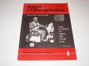 Radio Communication ~ Magazine ~ August 1986 ~ Amateur Radio - Picture 1 of 1