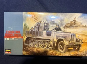 Hasegawa 8 Ton Mezzo Binario Quadruplo 20mm AA.Tank Model Kit 1:72 #31114 A6 - Foto 1 di 2