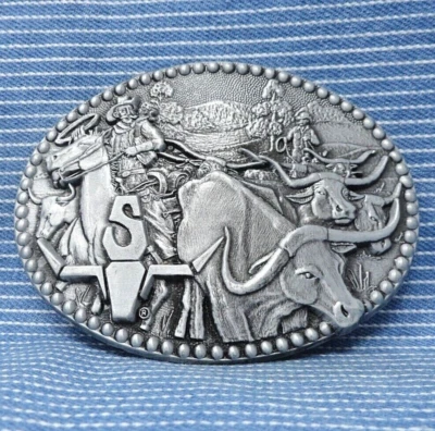 Medallas de diseño de premio hebilla de cinturón vaqueros ganado de colección Sheplers Inc. BMW788 Foto 1 de 4