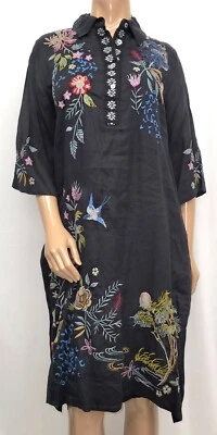 Vestido manga quimono Indalo Henley Johnny Was WORKSHOP novo com etiquetas US$ 295 - G - OL17660725 - Imagem 1 de 4