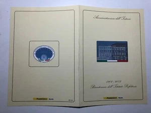 2002 Folder Bicentenario Istituto Prefettizio con Cartolina Busta Francobollo  - Picture 1 of 2