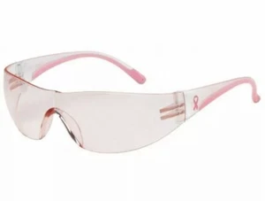 XY6- Bouton Óptico 250-10-0904 Eva Gafas de Seguridad Rosa Claro Antiarañazos - Imagen 1 de 1