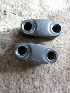 1978 Yamaha DT 125 Handlebar handle bar clamp - Foto 1 di 2
