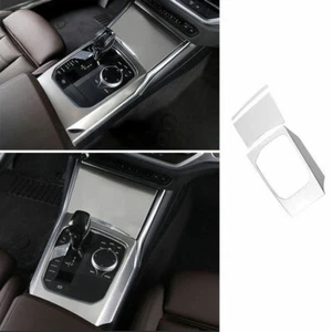 3P Matte Silver Central Console Gear Shift Cover Trim For BMW 3-Series G20 19-23 - Picture 1 of 4