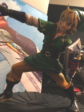 Brand New - Legend of Zelda - Link Skyward Sword Statue - Nintendo Gamecube/ Wii