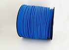 Flat Faux Suede Leather Cord  3mm Jewellery Velvet String Thong Craft UK **NEW**