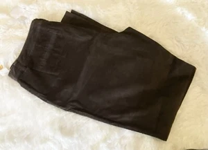 Talbots Women's Brown Stretch Corduroy Pants Size 16 Flair Leg NEW - Picture 1 of 7