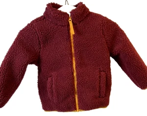 Polar Fleece Lined Sherpa Full-Zip Jacket Toddler 3T Amazon Essentials - Picture 1 of 8