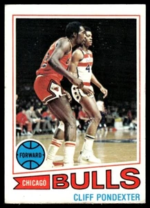 1977-78 Topps Cliff Pondexter Chicago Bulls #21 - Picture 1 of 2