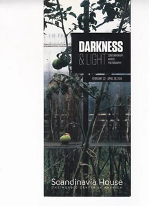 Darkness & Light 2014 4" x 9" promo flyer Nordic Photography exhibit - Picture 1 of 2