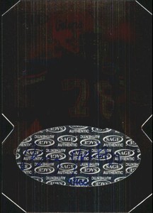 2001 SAGE HIT Autographs Foilboard Die Cuts #A26 Kenyatta Walker /100