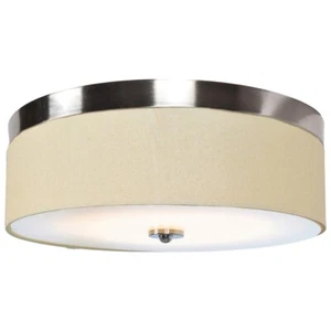 Access Lighting Mia 1 Light Large Flush Mount, Brushed Steel - 20821LEDD-BS-ACR - Picture 1 of 1