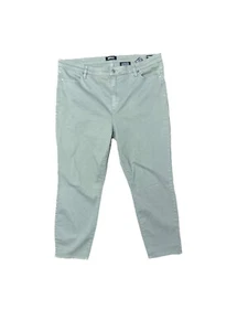 Buffalo David Button Havana Light Green Plus Size 16/36 Women’s Jeans High Rise - Picture 1 of 6