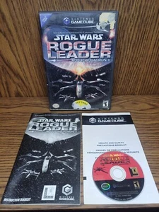 Star Wars Rogue Leader: Rogue Squadron 2 (GameCube, 2001) Authentic CIB, Tested - Picture 1 of 5