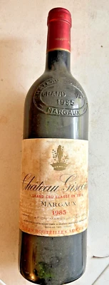 Château Giscours 1985 Blle numéro 42970 Margaux Grand cru Classé Vin de Bordeaux - Photo 1/4