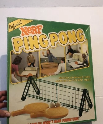 Juego de mesa de ping pong completo vintage NC3D25 Foto 1 de 4