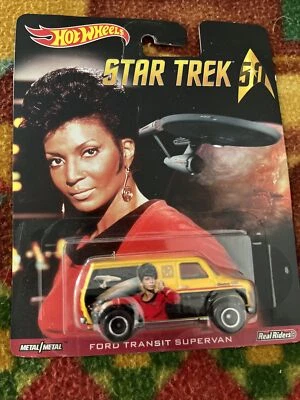 2015 风火轮星际迷航 50 周年 Transit Supervan Real Riders 全新  — 第 1/2 张图片