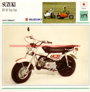 SUZUKI RV 90 Van Van RV90 VanVan 1975 : Fiche Moto #000688 - Picture 1 of 2