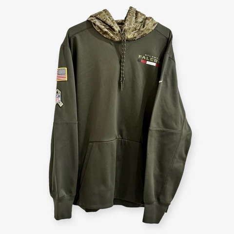 Atlanta Falcons Salute To Service Mens XL Sideline Hoodie Cover