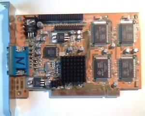 PCI card LRI 2633 Rev A SGRAM VGA MoSys - Picture 1 of 5