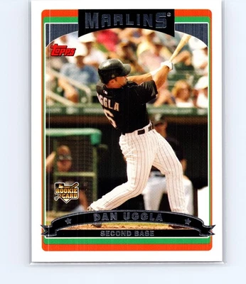 2006 Topps Dan Uggla #631 RC - Image 1 of 3