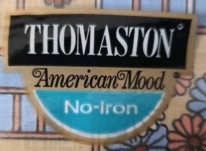 Thomaston American Mood, Bügelfreies Blumenmuster Doppel Spannbettlaken Set, Neu im Paket - Bild 1 von 5