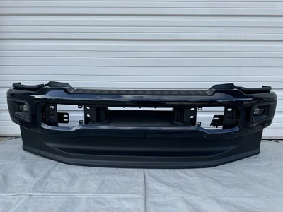 2023 2024 Ford F250 F350 para-choque dianteiro conjunto completo com faróis de neblina com suportes - Imagem 1 de 4