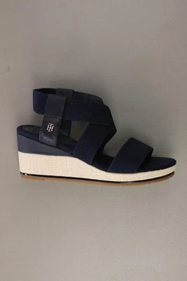 ✨ Tommy Hilfiger sandalo per le signore taglia 37 buono come nuovo blu ✨ - Imagen 1 de 4
