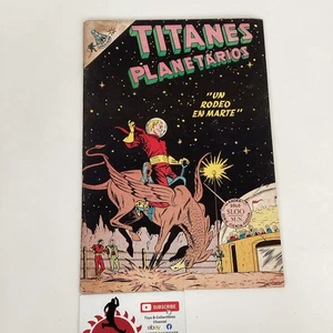FUMETTI SPAGNOLI TITANES PLANETARIOS #298 NOVARO MESSICO = DC STRANE AVVENTURE - Foto 1 di 6
