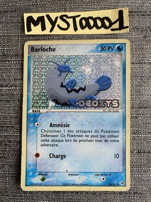 Carte Pokemon Barloche 54/107 Reverse STAMPED Ex Deoxys Français Occasion - Photo 1/4