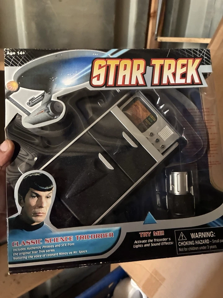STAR TREK TOS - Diamond Select Science Tricorder, 2009 Nuevo en caja - Envío gratuito Foto 1 de 1