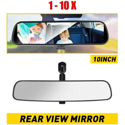 Espejo retrovisor interior 10" día noche 1-10X repuesto para Nissan para Honda D Foto 1 de 4