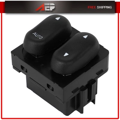 Power Window Switch For Ford F-250 F-450 Super Duty 1999 Front Left 2 Button - Image 1 of 4