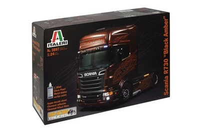 ITALERI SCANIA R730 ''BLACK AMBER'' cod. 3897 - Scala 1:24 - Immagine 1 di 4