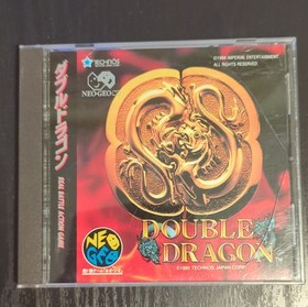 Neo Geo CD Double Dragon 1995 Japanese release With Manual