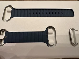 Apple Ocean Band for Watch Ultra/Ultra 2 - Blue, One Size (49mm) Genuine-READ - Zdjęcie 1 z 4