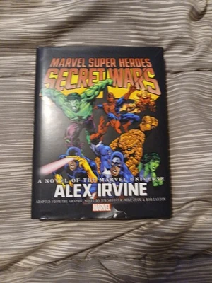 Marvel Super Heroes Secret Wars Novel by Alex Irvine Hardcover - Image 1 of 4