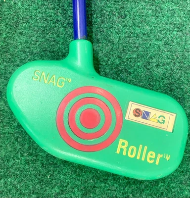 Kids Beginner SNAG Training Golf Club Right Hand Roller Putter GREEN 25” - Image 1 of 4