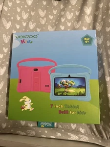 7-Inch educational children's tablet with protective silicone cover 4G + 32G - Picture 1 of 3