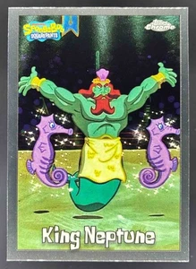2025 Topps Chrome SpongeBob SquarePants 25th Anniversary King Neptune #11 - Picture 1 of 10