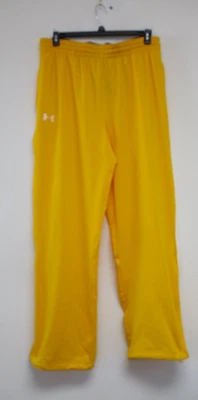 Pantalones Under Armour Para Hombre Grandes Amarillos Atléticos Pierna Recta Cordón 34x31 Foto 1 de 4