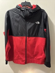 Neu! Herren The North Face Train N Logo Jacke Standard Fit Schwarz/Rot Größe XXL - Bild 1 von 8