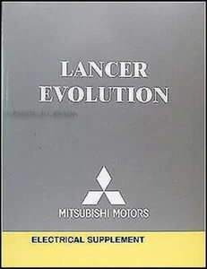 2006 Mitsubishi Lancer Evolution Cavi Diagramma Libro Elettrico Service Manual - Foto 1 di 2