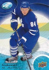 2009-10 Upper Deck Ice #41 MIKHAIL GRABOVSKI - Toronto Maple Leafs
