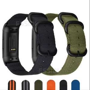Essidi Sports Nylon Band Loop For Fitbit Charge 6  Watch Woven Bracelet Wrist HH - Imagen 1 de 5