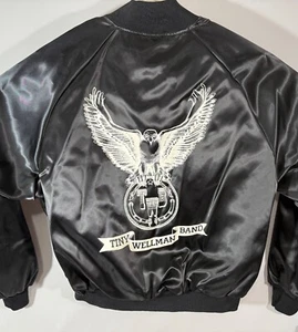 Vintage 70s Tiny Wellman Band TWB Promo Satin Tour Jacket XXL Auburn Made USA Rare - Bild 1 von 9