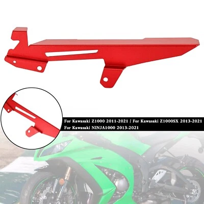 Coperchio protezione catena pignone per Kawasaki Z1000SX NINJA 1000 11-21 Red Y - Bild 1 von 4