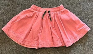 MINI BODEN Twirly Skirt Pink Corduroy Age 5-6 Years Pockets - Picture 1 of 5