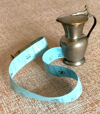 Antique Tappit Hen Flagon Rotary Retrieve Tape Measure - Image 1 of 4